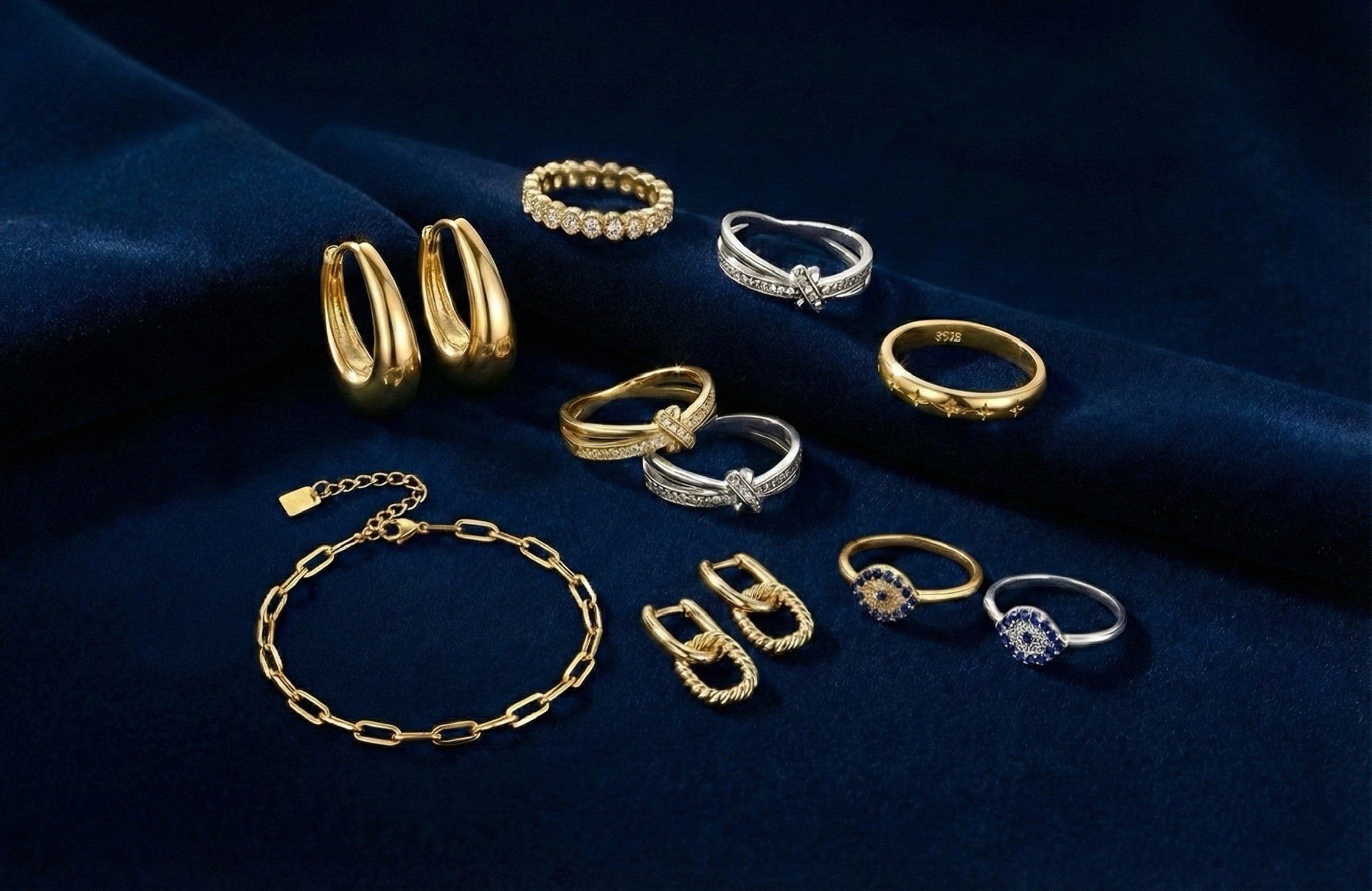 Eunoia Jewelry Hero - Sterling Silver & Gold